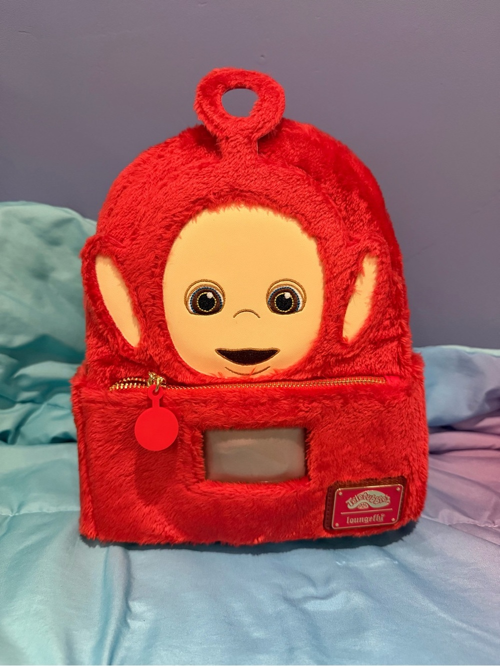 Loungefly Teletubbies Po Plush Loungefly Mini Backpack